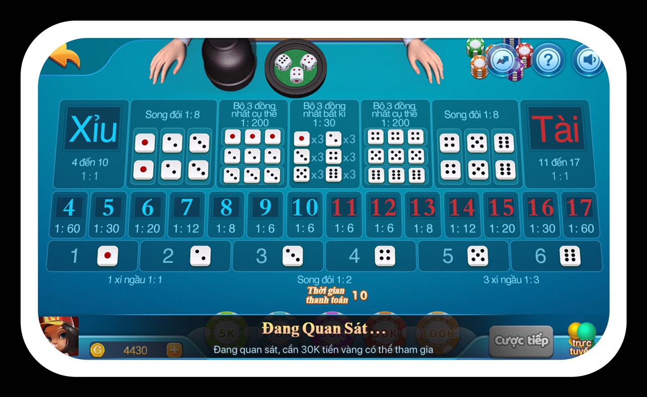 Mẹo đặt cược Sicbo dễ thắng cho người mới