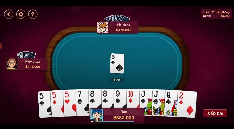 Bỏ túi bí quyết giúp anh em thắng đậm khi chơi bài Catte