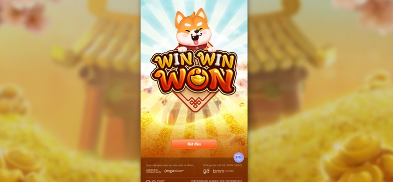 Chọn trò chơi, chọn biểu tượng và đặt cược